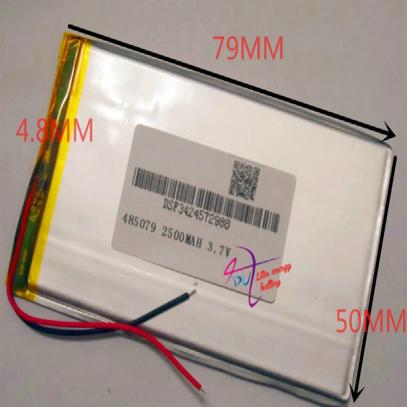 Best Battery Brand Size 485079 3.7v 2500mah Tablet With Protection