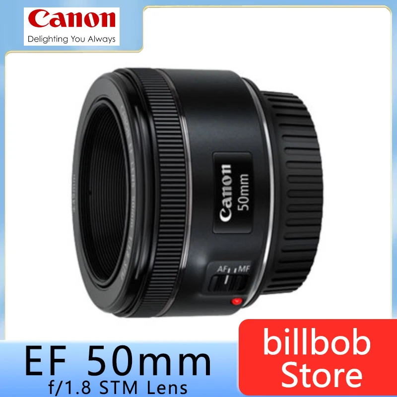 Canon 50 1 8 EF мм f/1 STM стандартный объектив Dslr Объективы для canon 650D 700D 750D 800D 60D 70D 80D 7D 5DII 5Ds