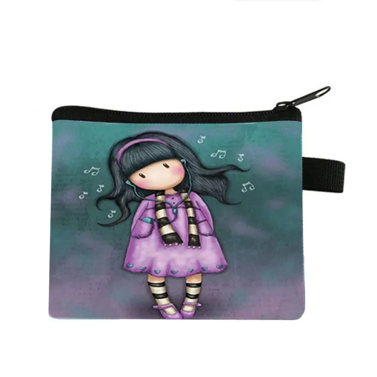 Game Wallet Student Boys And Girls Short Wallet Card Bag Pocket Change Purse Cute Coin Purse Clear Purse Small Pouch coin Bolsa