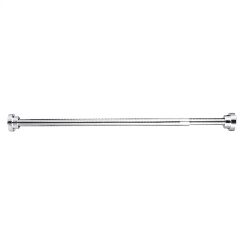 

Extendable Clothes Drying Pole Stainless Steel Shower Curtain Rod Retractable Spring Tension Rod for Bathroom Wardrobe