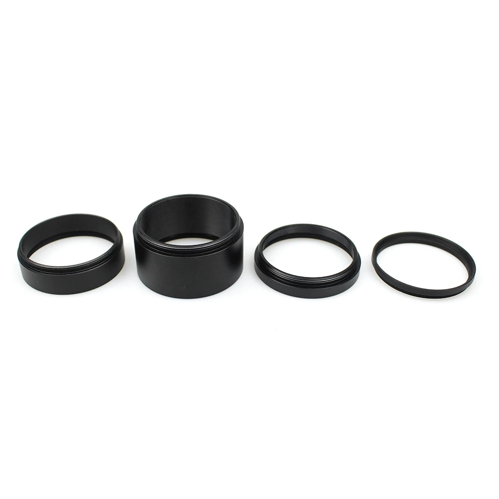 YUANJS Extension Tube,Alloy Black M48x0.75 T2 Extension Tube Anodic Oxidation Astronomical Telescope Accessory 10mm