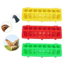 1 шт., пластиковая кормушка для птицы, 16 отверстий