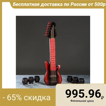 

Set for cognac "Guitar" 1 l / 0.05 l
