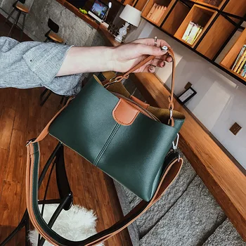 

Fashion Women's Bag 2020 New Korean Style Simple Fashion Handbag Large Capacity Shoulder Crossbody Bag A790