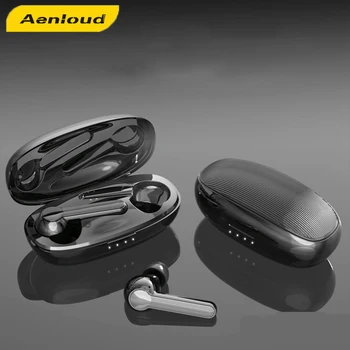 

True Wireless Bluetooth 5.0 Earphone HiFi Stereo In-Ear Earbud With mini Charging Box 4H Playtime Built-in Microphone Headphones