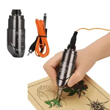 Профессиональная Алюминиевая тату-машина ручка тихий мотор татуаж инструмент для искусства тела