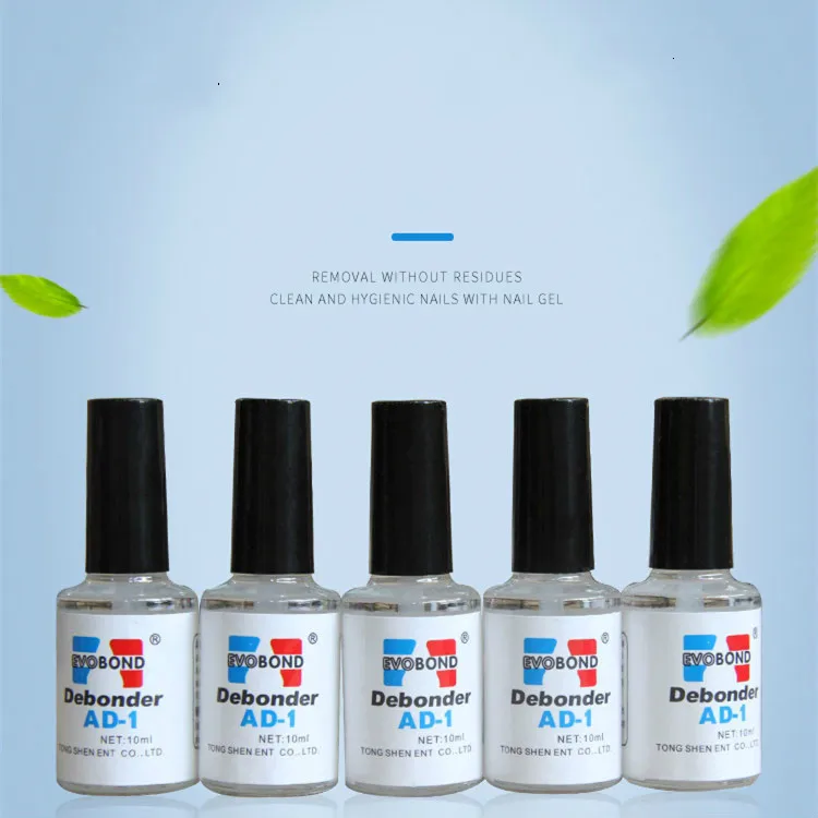 

Nail Degumming Agent Quickly Dissolves and Removes Fake Nails Piece of Glue Softener Nail Special Glue 10ml