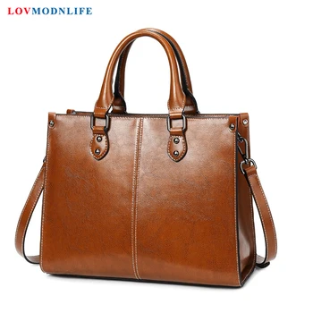 

Luxury Handbags Women Bags Designer Fashion Woman Shoulder Bag Black Ladies Tote Crossbody Bags Brown Genuine Leather 2020 New
