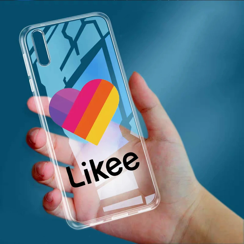 Забавный чехол Likee для телефона с котом медведем любовным сердцем Samsung Galaxy S7 Edge S8 S9
