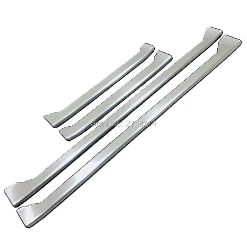 4 Soglie Porta Per Isuzu D-Max 2015-2019 - Protezione E Stile In Acciaio Inossidabile