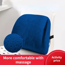 Almofada da cintura escritório cintura travesseiro voltar almofada assento de maternidade memória algodão bonito travesseiro almofadas ao ar livre artigos do agregado familiar