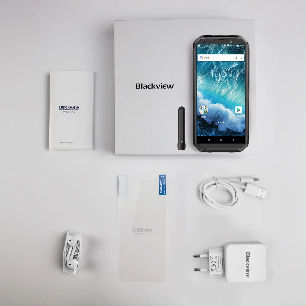 Blackview BV9500 Pro IP68 Waterproof Walkie Talkie Smartphone 6GB+128GB Octa Core 5.7