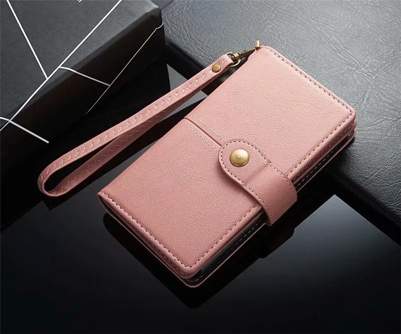 Винтажный кожаный чехол-кошелек для samsung Galaxy Note 10, 8, 9, S10, S8, S9 Plus, A50, A70, J3, J7, откидная крышка, задняя крышка для карт, Fundas