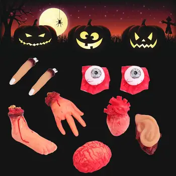 

1 Set Simulation Human Body Horrible Body Stump Halloween Props Spooky Haunted House Prop for Home Party Outdoor