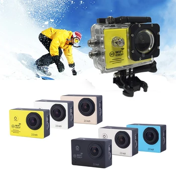 

Waterproof Action Camera Wifi 2.0 LTPS LED Sports Mini Cam 1080P HD DV
