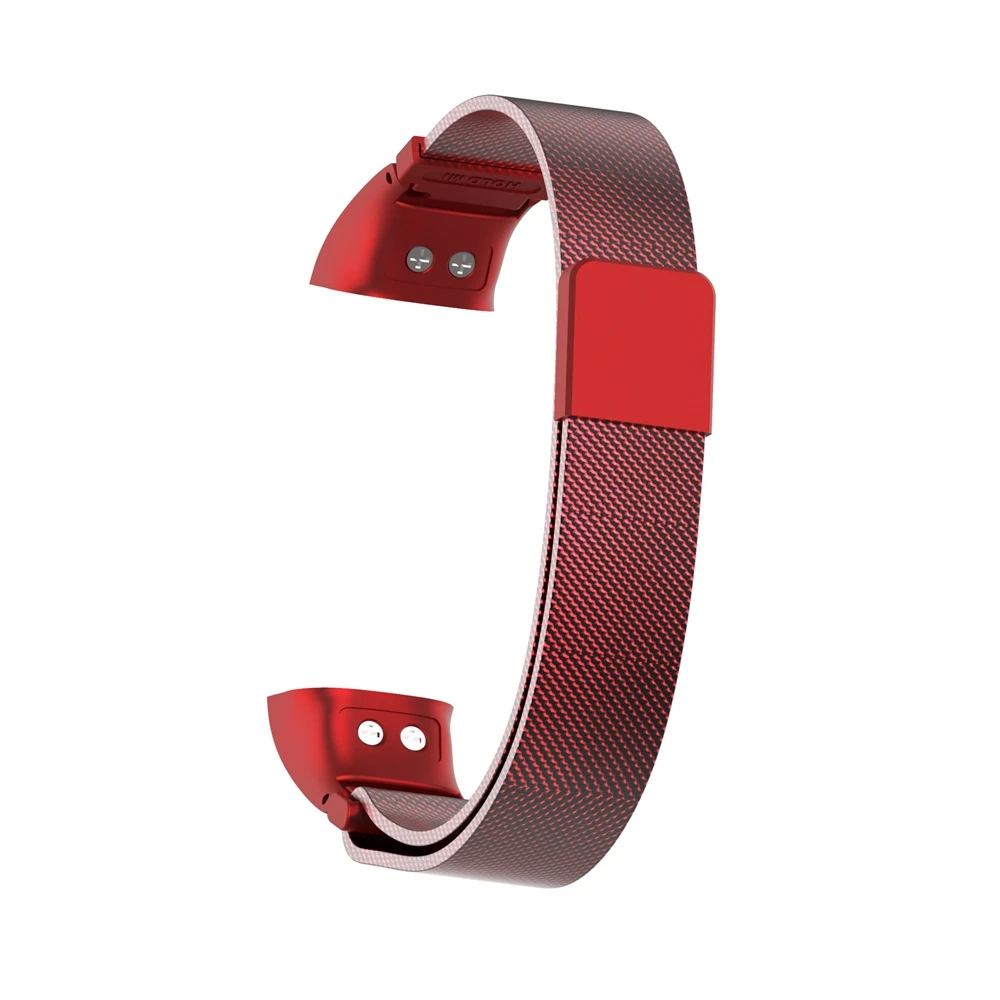8 Миланская петля ремешок для huawei Honor Band 4 Band 5 браслет из нержавеющей стали спортивный фитнес ремешок для Honor Band 5 Band 4 - Цвет: 8