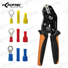 

SN-02C Crimpling Pliers Adjustable Wire Micro Crimping Tool For Connectors 0.25-2.5mm² Terminals Electrical Insulated Crimp