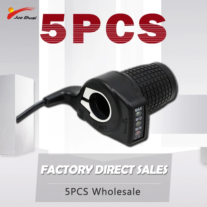 

Free Shipping Speed Change Half Twist Throttle for E-bike Electric Bicycle Accelerator for Scooter Bicycle Accessories Wholesale