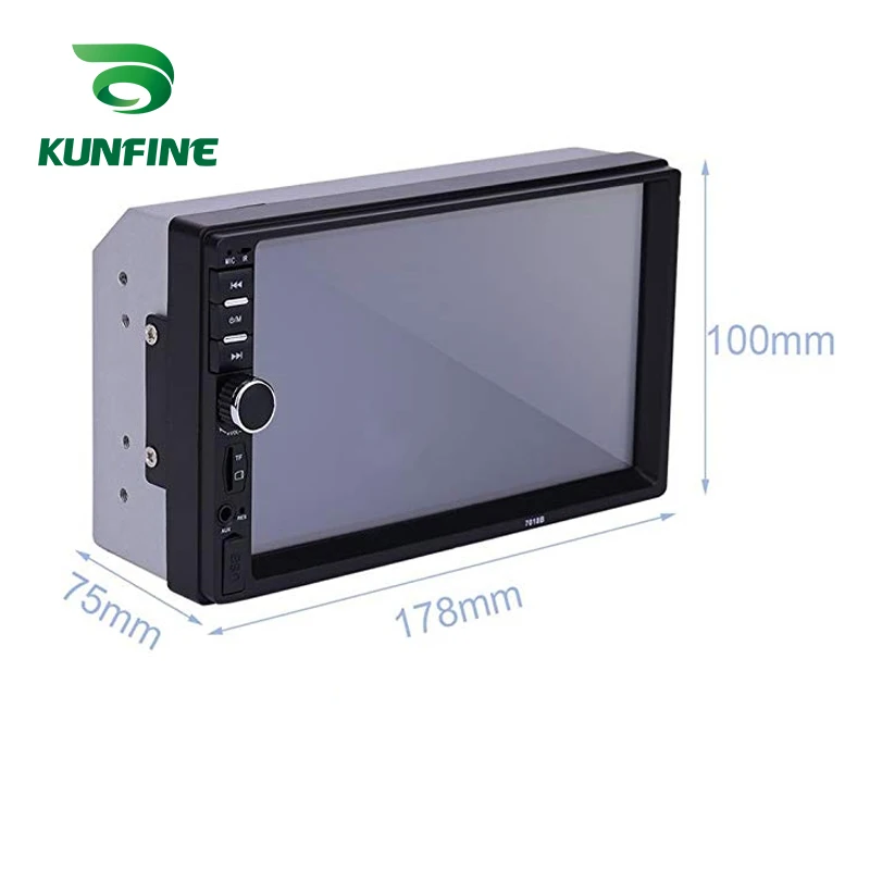 7 Touch Screen Car Radio Double Din Car Stereo MP5 MP3 Player with Bluetooth FMUSBAUX 7010B (3)