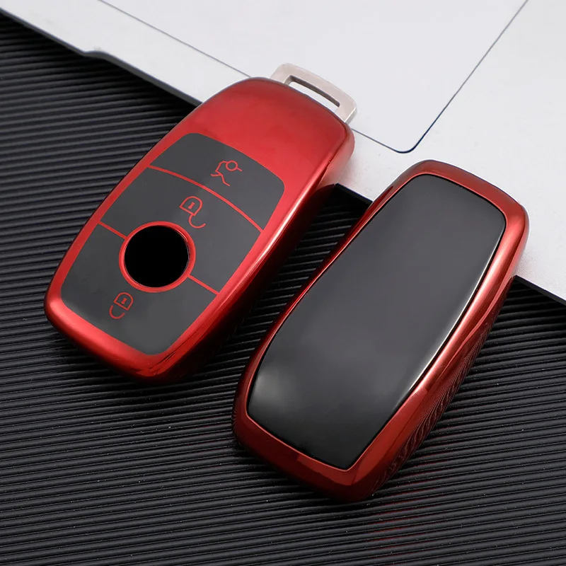 Custodia per Chiave/telecomando per Mercedes Benz classe E S GLE A220 W213 E200 E300 E220 E320 E260 E43 accessori Shell - H748203be923a4fba854a8d426162e39fV