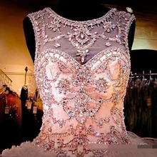 Hot9 блестящее бальное платье, украшенное бисером и кристаллами, бальные платья, милое платье с замочной скважиной, на шнуровке, сзади, с рюшами, длинное Тюлевое платье для выпускного вечера