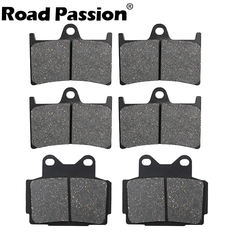 

Road Passion Motorcycle Front and Rear Brake Pads for YAMAHA FZR 400 FZR400 1991 1992 FZS 600 FZS600 Fazer 600 1998-2003