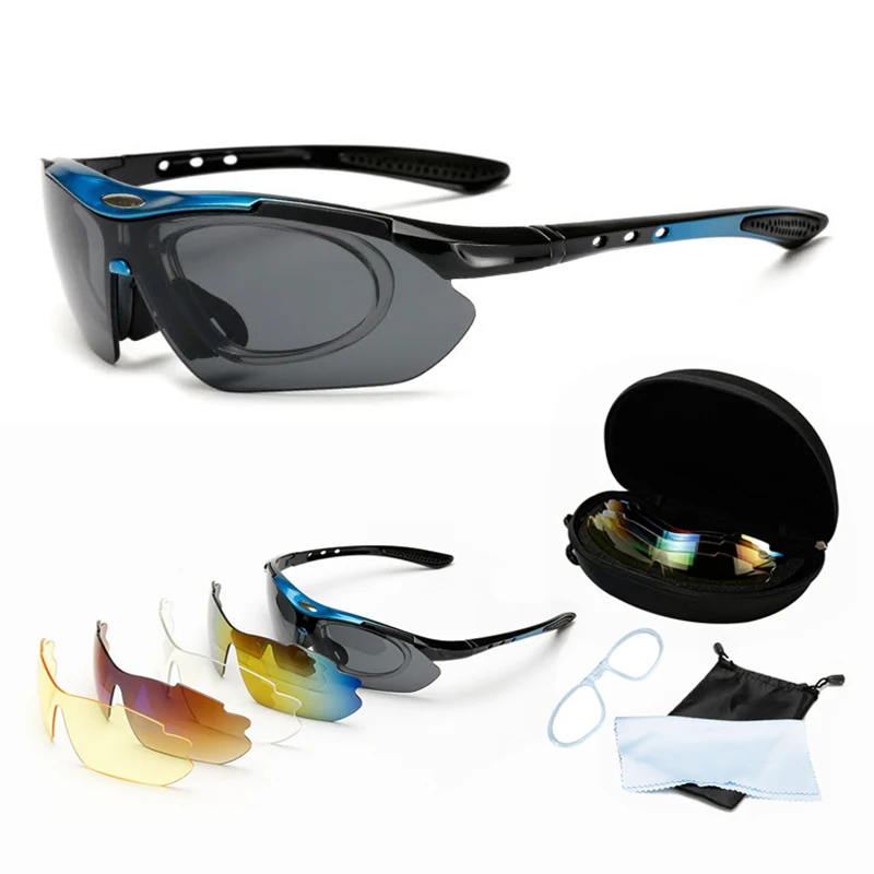Fahrradbrille für Herren und Damen, Sport-Sonnenbrille, Fahrradbrille, MTB, Rennrad, blendfrei, Schutz für Fahrrad_voghion.com