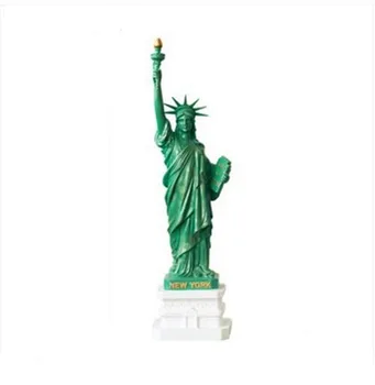 

American New York Resin Statue Of Liberty Replica Model Free Goddess Figurines Home Desk Table Decorations Crafts Sculpture A603