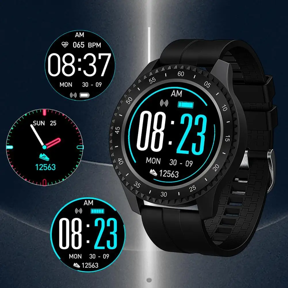 Умные часы F17, браслет, измеритель пульса, артериального давления, трекер, спортивные, фитнес, шагомер, Bluetooth 4,0, мужские смарт-часы для IOS Andorid