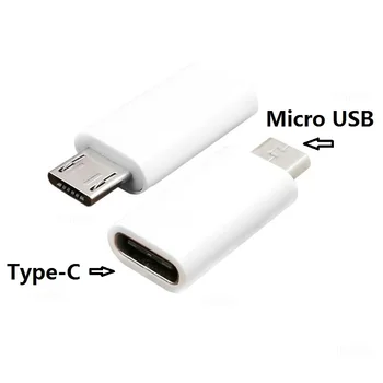 

Micro USB Male to Type C Female Android Phone Cable Adapter Digital Data Charger Converter Type-C Connector Connect For Huawei