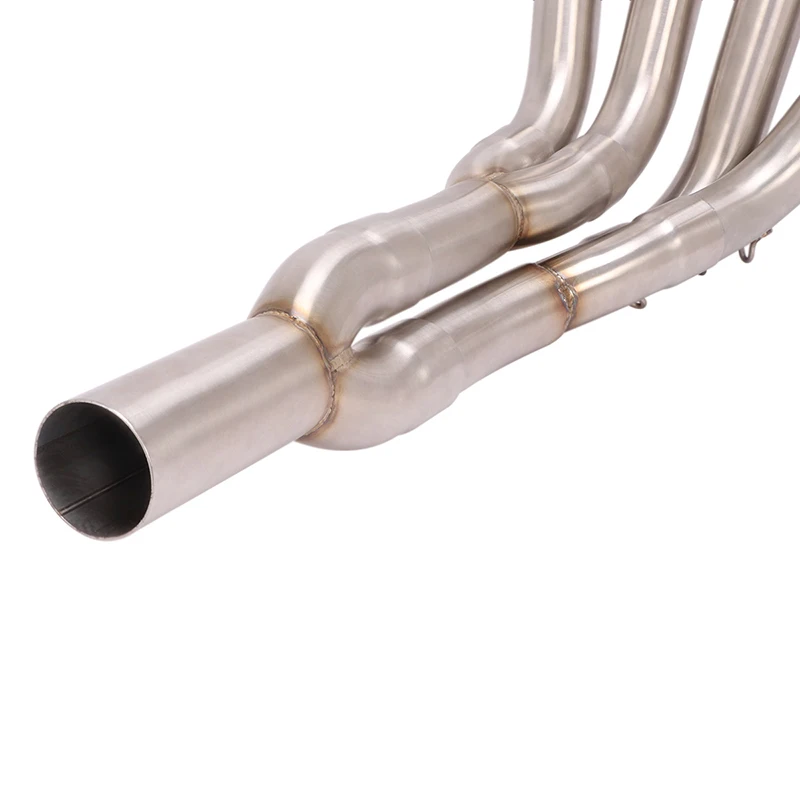 Slip On Motorcycle Exhaust Escape Modify Front Link Pipe For Honda CBR1000RR US version 2008 - 2016 Connection Original Muffler - Image 5