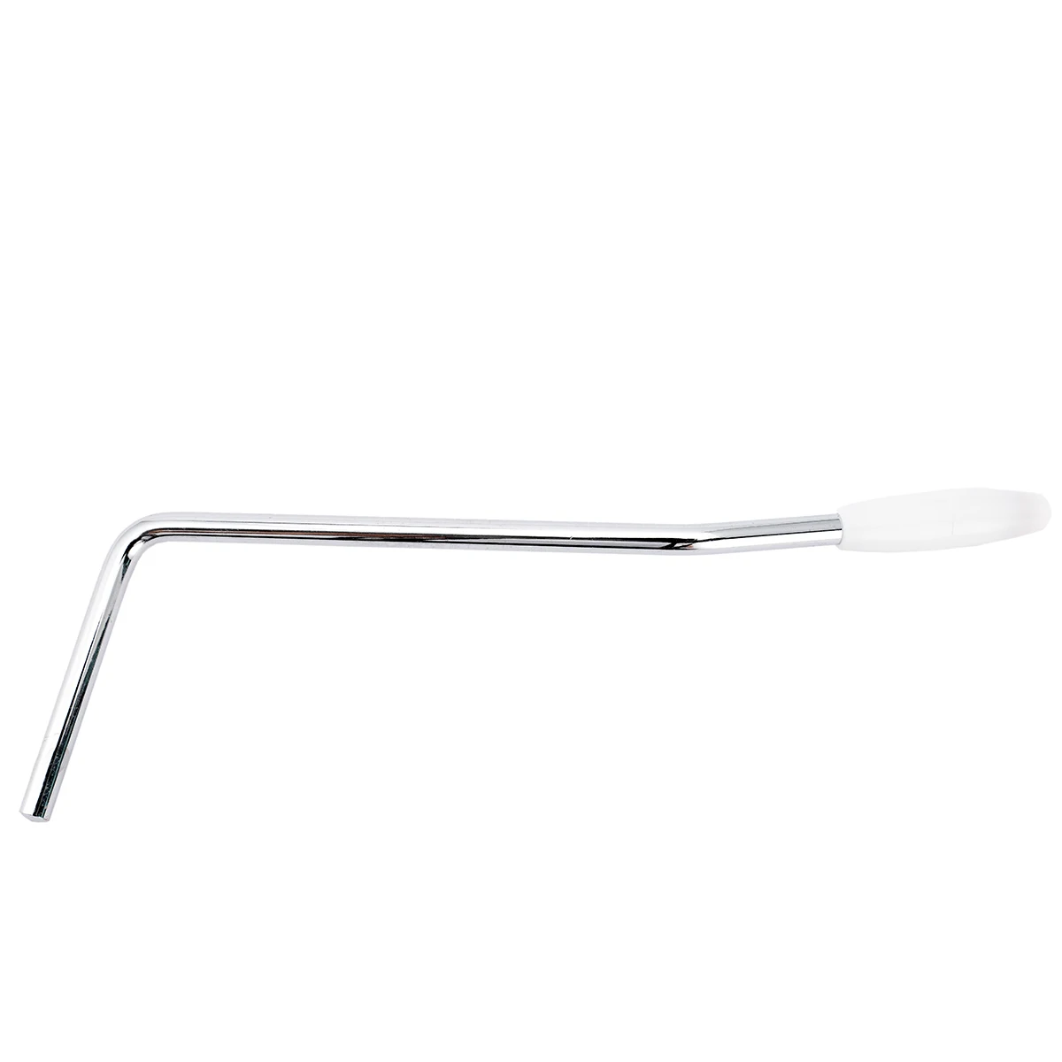 Braccio Tremolo Push-In Wile1 5Mm Whammy Bar Braccio Vibrato Per Korea Wilfreddy Wvc/Wv2/Wv6 Tremolo Bridge, Cromato Con Punta Bianca