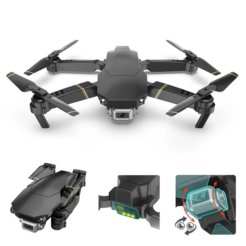 

RC Drone With Camera HD 1080P FPV WIFI Altitude Hold Selife Drone Helicopter Folding Quadcopter Optical Flow Positioning Dron
