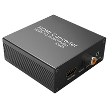 HDMI o Decoder Splitter o Splitter 1080P HDMI to Coaxial to Toslink to 3 5 o EU Plug 