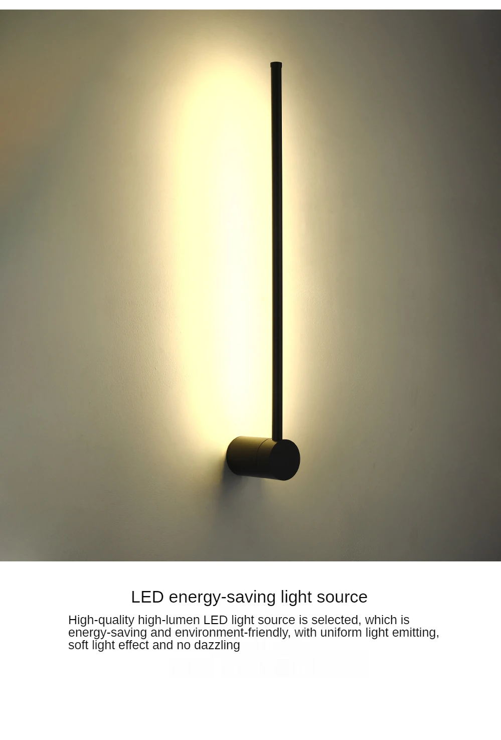 wall sconces for living room Led Wall Lamp Long RGB Wall Light Atmosphere Decor For Home Bedroom Living Room Bar Corridor Sofa Background Wall Linear Fixture led wall lamp
