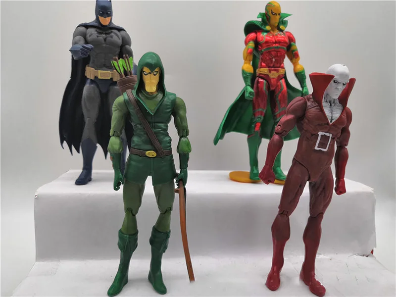 4pcs/Set Injustice League Action Figure Lex Luthor Arrow Model Toys | Игрушки и хобби