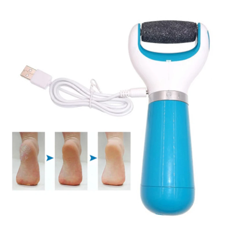 

Electronic Foot Care Pedicure File Foot Scrubber Dead Hard Skin Callus Remover Rotating Rechargeable Roller Foot Care Tool