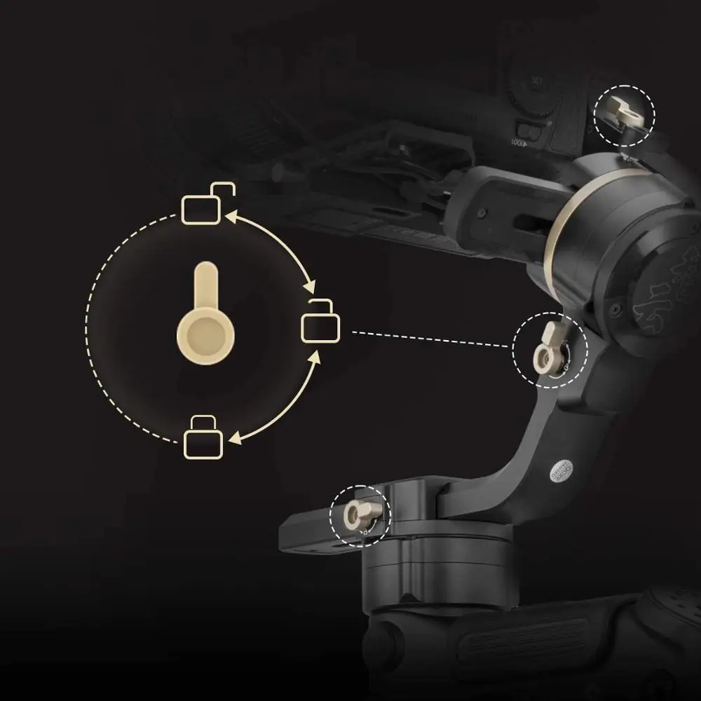 Zhiyun Crane 3S Smartsling Kit 3 осевой ручной карданный стабилизатор для DSLR камер и