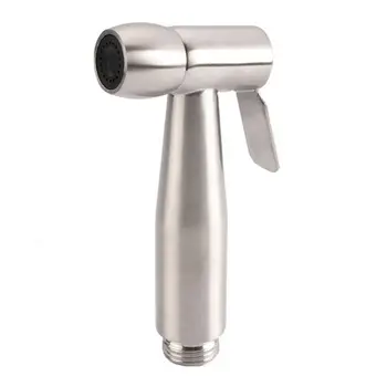 

304 Stainless Steel Handheld Toilet Bidet Sprayer Hand Douche Faucet Spray Gun