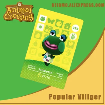 

028 Jambette Animal Crossing Card Amiibo for New Horizons