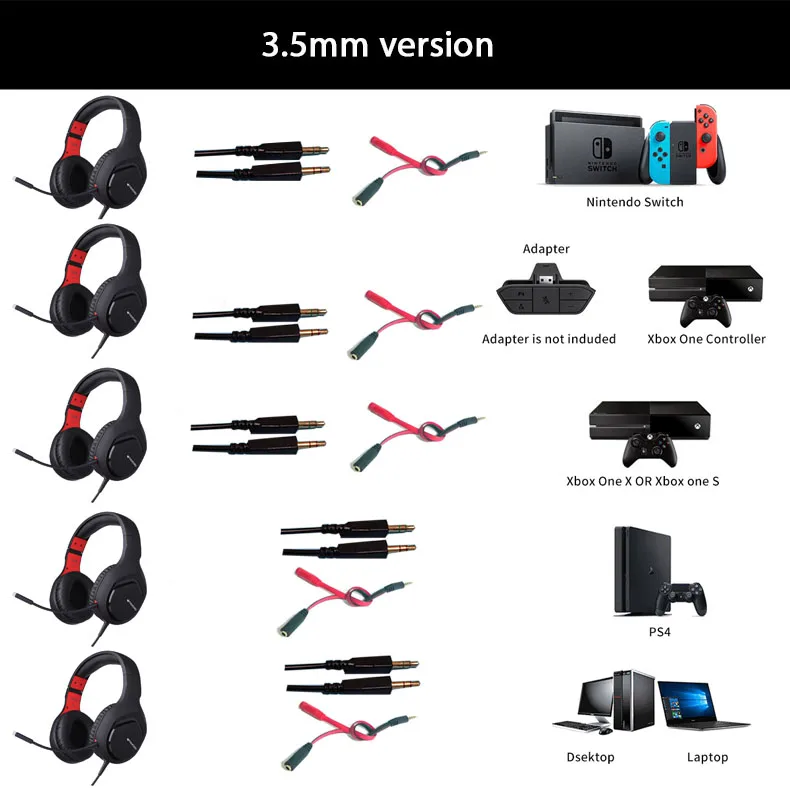 Игровые наушники & с микрофоном бренда Somic Original gamer 3 5 мм USB 301|Наушники и гарнитуры|