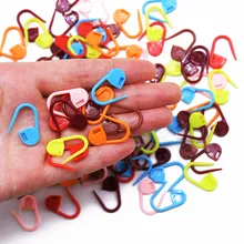 100 шт многоцветные пластиковые инструменты для вязания фиксирующие