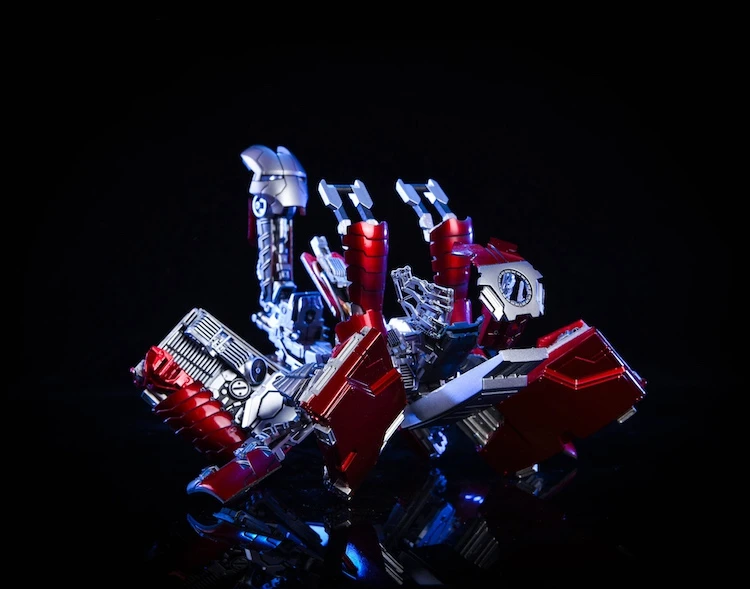 Estartek TYStoys 1/6 Железный человек MK5 чемодан подвижный взрывоопасный Армированный для 12 дюймов фигурка Sence DIY