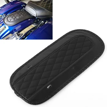 

Black Motorcycle Vinyl Felt-backed Rear Solo Seat Fender Bib ​For Harley Touring FLHT FLHTC 2008-2018