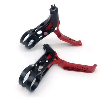 

Ultralight CNC Bicycle Brake Lever for Brompton Folding Bike Brake Cycling Road Bicycle Parts Accessories- Red
