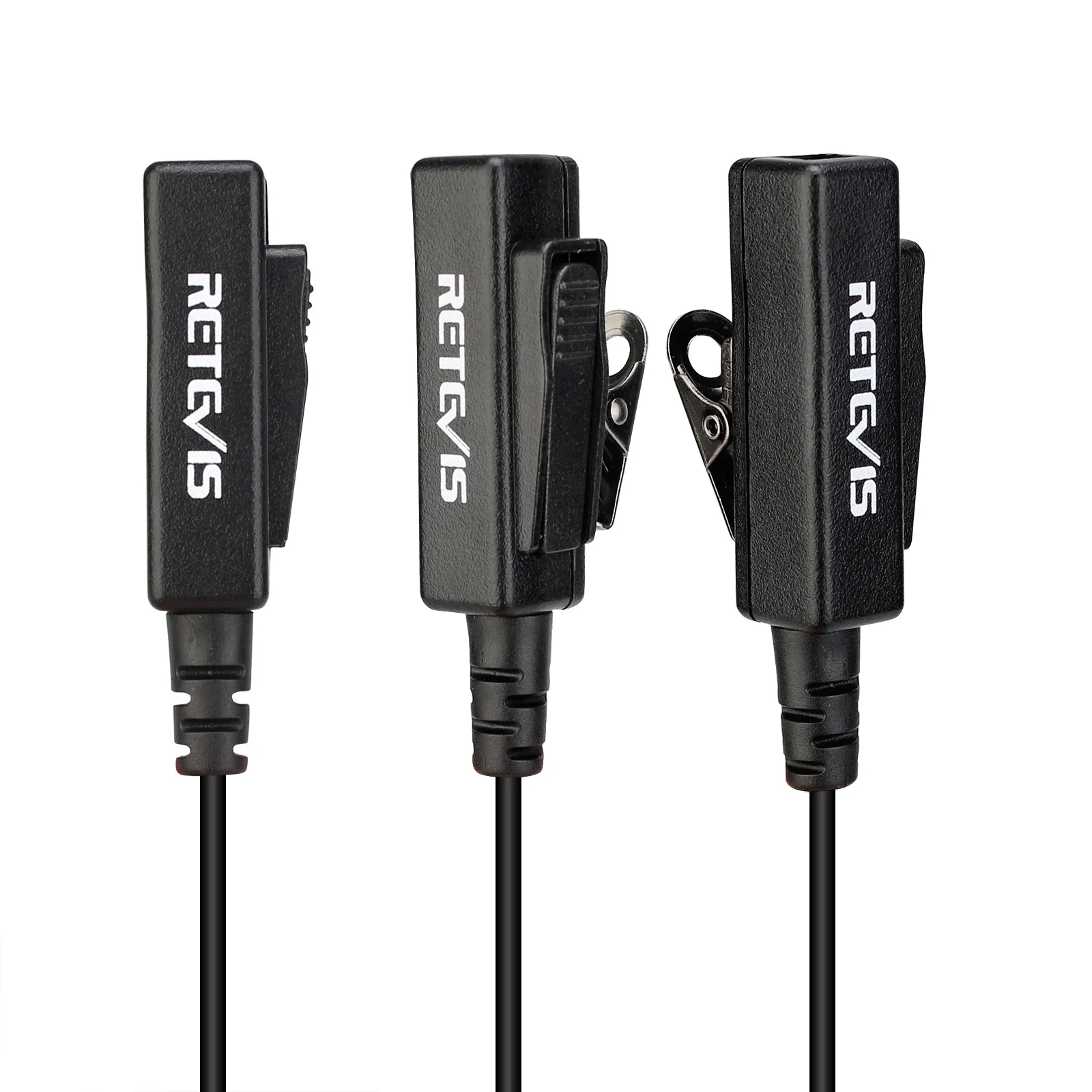 Retevis Walkie Talkie Earpiece Mic/PTT Acoustic Air Tube for Motorola XPR3300 XPR3500 XIR P6620 XIR P6600 E8600 MotoTRBOD EP550