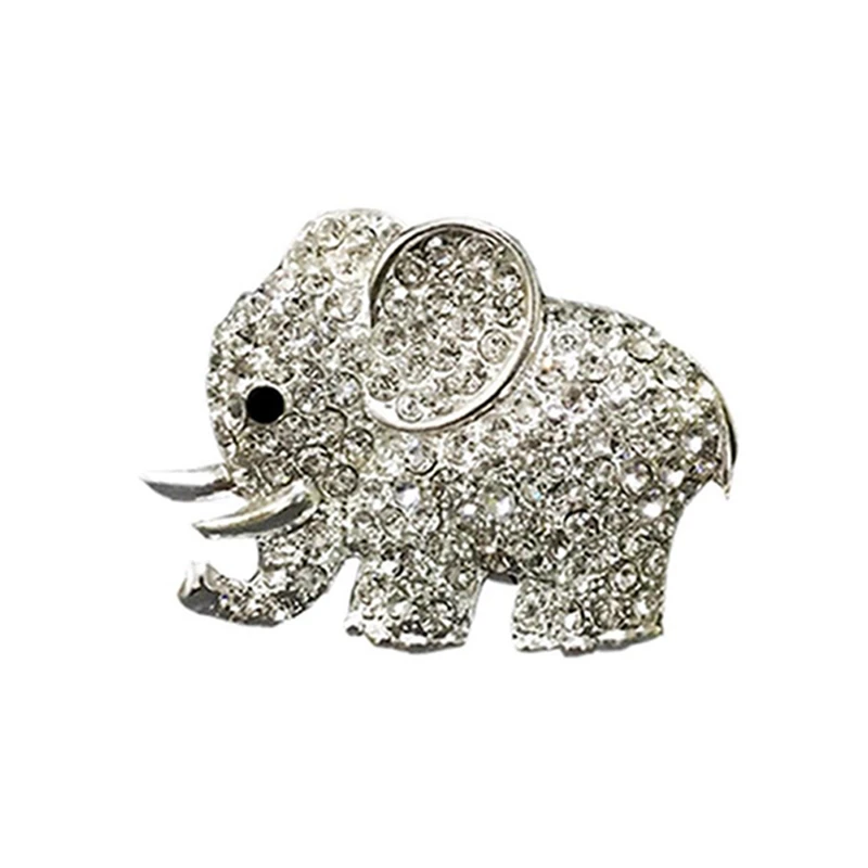 Diamond Crystal Elephant Car Perfume Clip Lady Car Styling Air Outlet Accessories Air Freshener