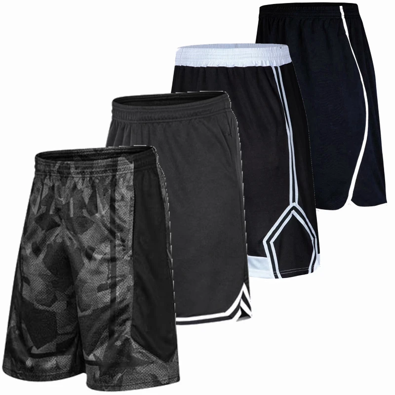 Sportivi Pantaloncini Traspiranti Sudore Sport All'Aria Aperta Fitness Pantaloni Corti Pantaloncini Larghi Nappa Con Zip Taglie