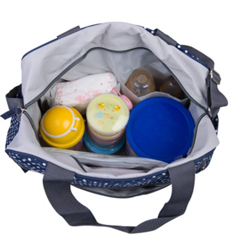 Baby Nappy Bags Fashion Diaper Bag Mother Shoulder Bag Maternity Mummy Handbag Large Capacity Waterproof Baby Stroller Bag