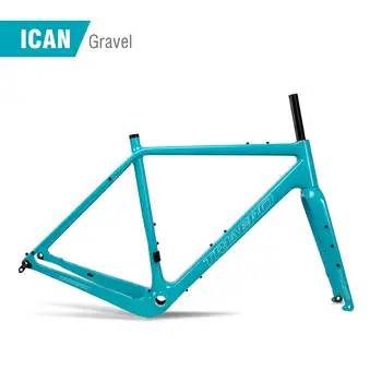 

New Gravel Frame Disc Brake Carbon Gravel Bike Frame Flat mount include frame fork seatpost rear hanger